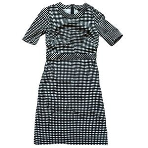 Banana Republic Gingham Midi Dress